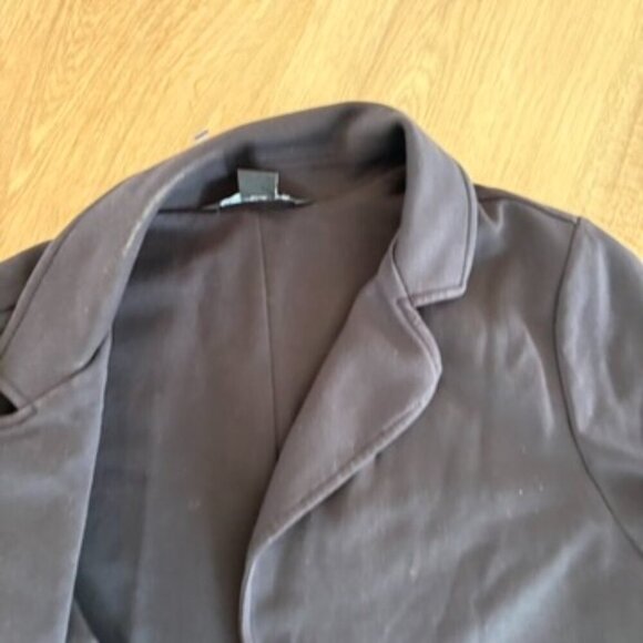 Athleta black blazer jacket Size 6 collared - Picture 6 of 7